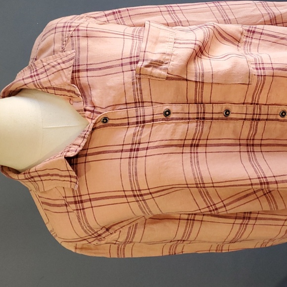 Free people women buttondown shirt size L - Picture 3 of 14